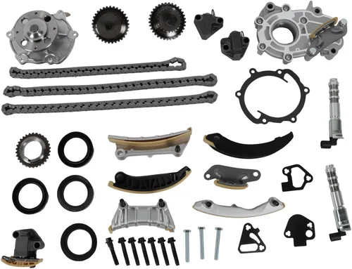 Vista 16 de Kit de cadena de distribución del motor w/VVT para Discovery Sport 2015-2018 1999CC 122Cu para Evoque 2.0L 2012-2017 Reemplazar #