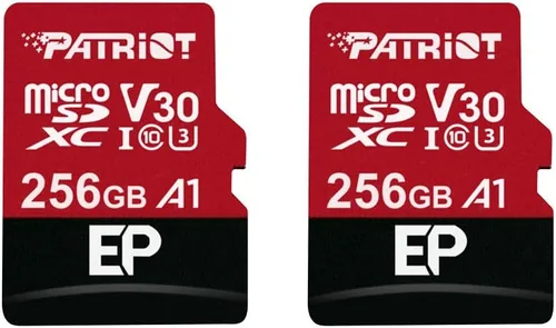 Vista 10 de Patriot - Tarjeta de memoria Micro SD V30 A1 de 64 GB Clases de rendimiento: V30, A1; Compatible con Android.