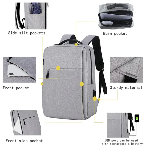 Vista 4 de Travel Backpack for PS5 Console - Carrying Case for PS5 - Travel Bag for PS5 Console, Accessories Protective Carrying Case Storage Bag for Game