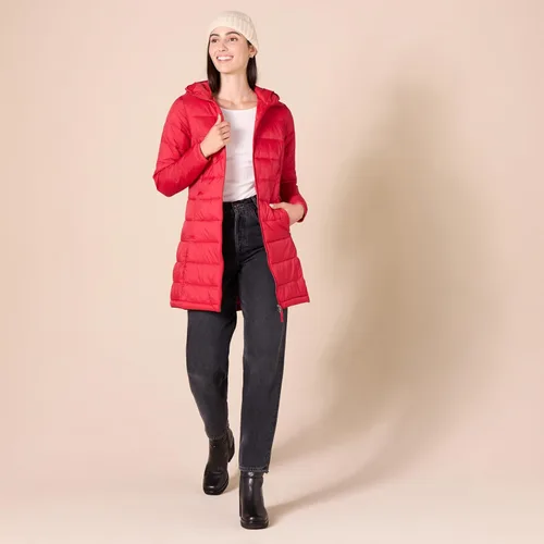 Vista 20 de Amazon Essentials - Abrigo acolchado, ligero y resistente al agua con capucha para mujer, disponible en talla extragrande