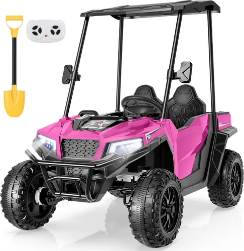 Vista 11 de Carrito de golf para niños de 24 V, carrito de golf para niños de 800 W con Negro