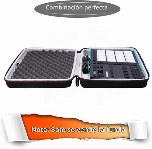 Vista 4 de LTGEM EVA - Estuche rígido para controlador de tambor Native Instruments Maschine Mikro Mk3