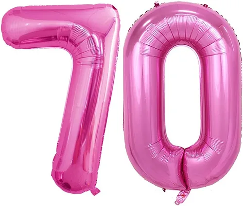 Vista 63 de Goer, conjunto de globos de papel aluminio para decoraciones de cumpleaños, globos de las letras de feliz cumpleaños y de números Oro