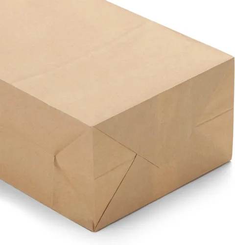 Vista 4 de LOOKSGO Bolsas de papel kraft marrón tamaño mini 50 piezas 3.5 * 2.2 * 7 pulgadas, bolsas para regalos de fiesta y envoltorios a granel