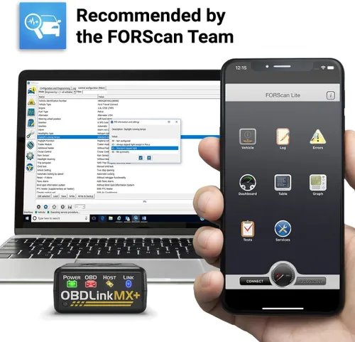 Vista 6 de OBDLink MX+ OBD2 - Escáner Bluetooth para iPhone, Android y Windows