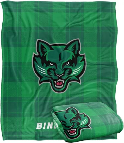 Vista 202 de LOGOVISION St John's University Campus Plaid Spirit Silky Touch Manta súper suave 36 x 58 pulgadas