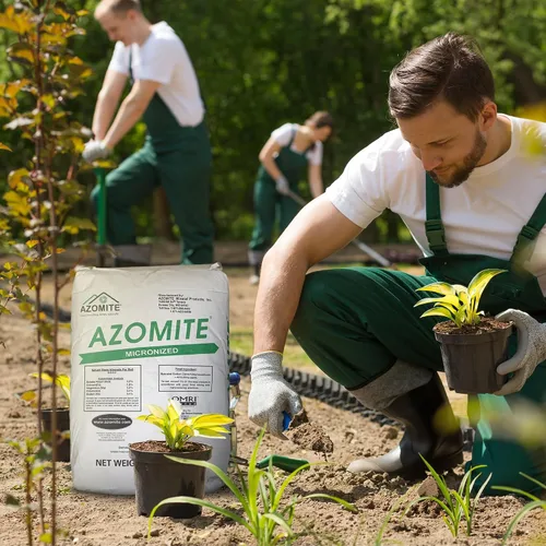 Vista 4 de Azomite Raw Supply polvo mineral orgánico de traza 44LB micronizado, blanco