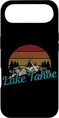 Vista 27 de Lake Tahoe California USA Vintage Souvenir Case for iPhone 16
