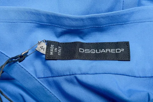 Vista 5 de DSQUARED2 Vestido de verano azul real para mujer talla M IT 42