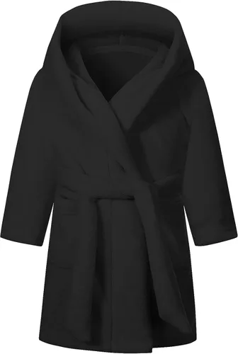Vista 20 de Batas con Capucha de Forro Polar para Niñas, Bata de Baño Suave Premium Mullida para Niños para Regalos, 2-12 Años Lavanda