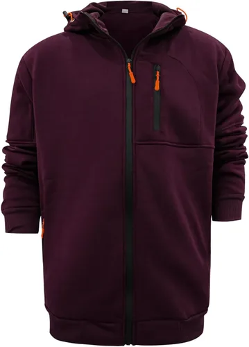 Vista 2 de Camisas de pesca con capucha para hombre, manga larga, holgadas, de algodón, con estampado gráfico, atlético, elástico