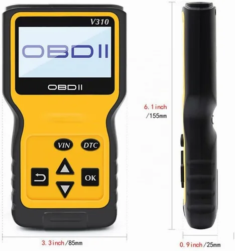 Vista 2 de Lector de Código de Coche y Herramienta de Reinicio Escáner para Coche OBD2, Herramienta de Diagnóstico, Lector de Código de Vehículo, Auto