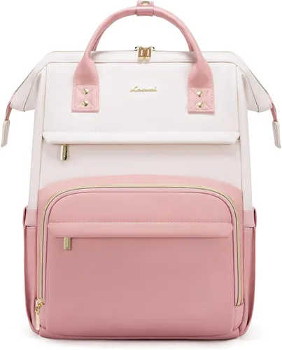 Vista 19 de LOVEVOOK - Mochila para laptop para mujer, mochila de moda para mujer.., 15,6 pulg.