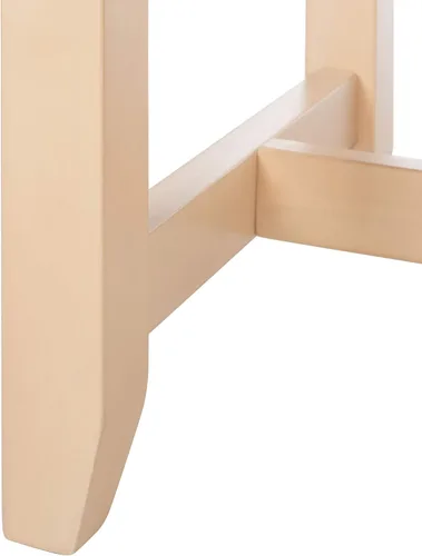 Vista 6 de SAFAVIEH Home Everest - Juego de 3 estantes de almacenamiento de madera lavada, color blanco lavado