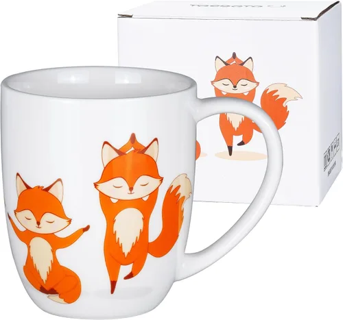 Vista 10 de Taza de café de cerámica con diseño de gato de 14 onzas, regalo para amantes de los gatos, regalos personalizados para inauguración de la casa