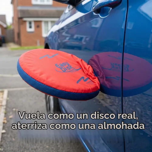 Vista 3 de Funsparks Easy Disk - Disco Volador de Captura Suave - Disco Fácil de Aprender y Jugar, Lanzamiento de Disco para Juegos en Interiores o Exteriores
