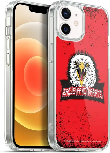 Vista 63 de Head Case Designs Funda de gel suave con licencia oficial de Cobra Kai Eagle Fang Logo Key Art compatible con Apple iPhone 7 Plus/iPhone 8 Plus