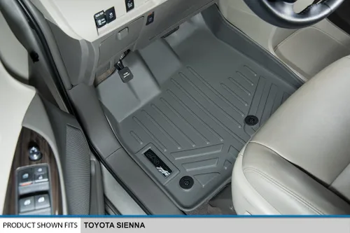 Vista 2 de MAXLINER - Juego de alfombrillas de 2 filas para Toyota Sienna 2013-2020