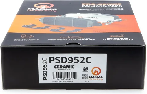 Vista 5 de MAGMA Pro-Series PSD952C Pastillas de freno de cerámica, traseras