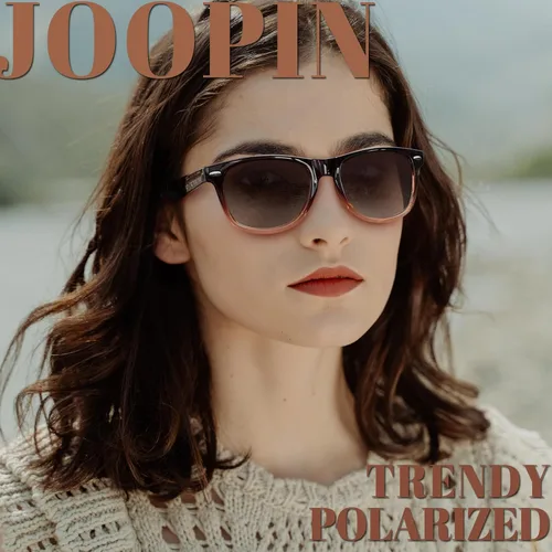 Vista 4 de Joopin Gafas de sol cuadradas polarizadas con protección UV para hombre y mujer
