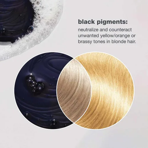 Vista 5 de Acondicionador milk_shake icy blond acondicionador tonificante galardonado con pigmento negro para neutralizar el amarillo y el latón en cabello