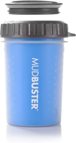 Vista 25 de Dexas MudBuster Limpiador Portátil de Patas de Perro - Calidad Premium, Azul, Tamaño Pequeño para Suministros y Accesorios para Mascotas