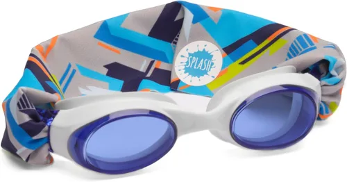 Vista 11 de Splash Place - Gafas de natación con correa de tela - Gafas de natación para adultos y niños - Tema de todo el mundo