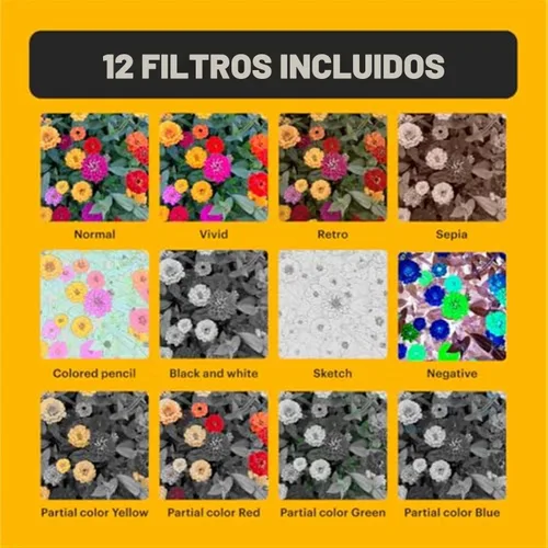 Vista 8 de Kodak PIXPRO C1 - Cámara digital compacta (negro) con tarjeta microSDHC de 32 GB, funda protectora para cámara, lector de tarjetas USB de alta
