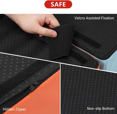 Vista 4 de GarveeLife Bloques de escalada de espuma para niños pequeños, juguetes de escalada impermeables para niños pequeños, gimnasio de selva para bebé