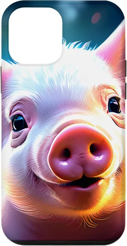 Vista 12 de Funda de cerdo artístico para iPhone 15