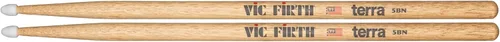 Vista 2 de Vic Firth 5BTN Terra - Baquetas de madera con punta de nailon