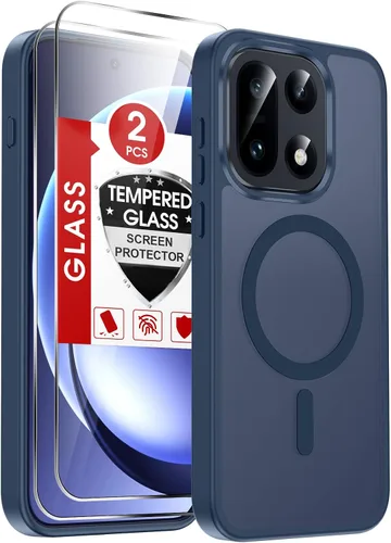 Vista 186 de LeYi Funda para teléfono Samsung-S23: protector de pantalla e imán MagSafe Púrpura