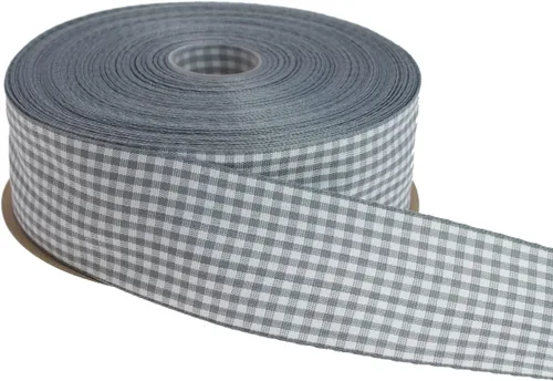 Vista 29 de Cinta a cuadros de 50 yardas cada rollo 100% poliéster con borde tejido (1/1-2 pulgadas x 50 yardas, negro)
