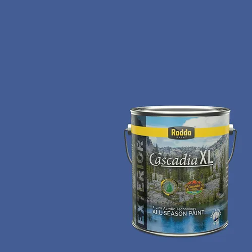 Vista 136 de Rodda Paint CASCADIA XL - Pintura satinada e imprimación para exteriores en uno, cuarto de galón, ancla