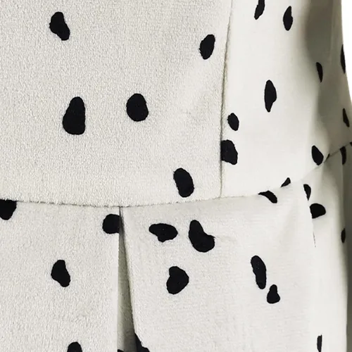 Vista 6 de Disfraz de cruella deville para mujer adulta, disfraz de Cruella dálmata para Halloween