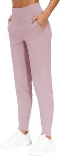Vista 2 de THE GYM PEOPLE - Pantalones deportivos ajustados para mujer, ligeros, para entrenamiento, yoga, correr y descanso