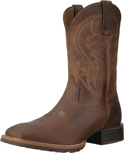 Vista 6 de Ariat Hybrid Rancher Western - Botas de piel para hombre, punta cuadrada