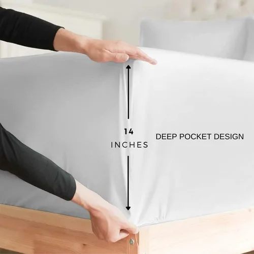 Vista 20 de Galaxy Sheets - Juego de sábanas de tamaño individual, sábanas de microfibra suave y bolsillo profundo, sábanas y fundas de almohada estampadas sin