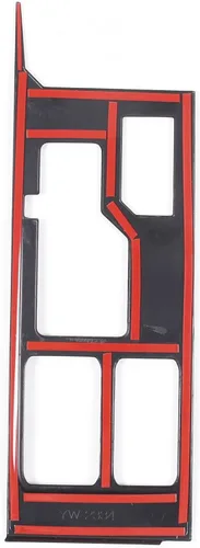 Vista 7 de TOYCIDFG Cubierta del panel de palanca de cambios compatible con Toyota Tundra 2022-2026, accesorios interiores (negro UV)