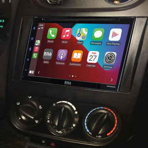 Vista 6 de Scosche ICCR6BN Kit de instalación de radio Double DIN para salpicadero Compatible con vehículos selectos Chrysler, Dodge, Jeep y RAM de 2007-2019