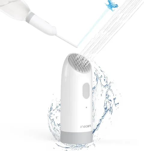 Vista 9 de Bidé portátil de alta presión, bidé portátil eléctrico recargable para mujeres y hombres, limpieza de bidés de viaje, portátiles