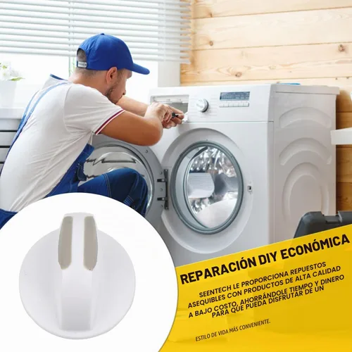 Vista 6 de Seentech 134844410 Perilla selectora para lavadora/secadora - Compatible con Frigidaire, Westinghouse, Electrolux - Reemplaza: AP4339026, 1460965