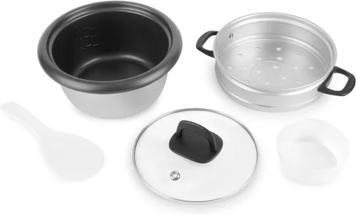 Vista 6 de AROMA® 6 tazas (cocidas) / olla para arroz y granos de 1.5 cuartos (ARC-743-1NGBL), azul claro