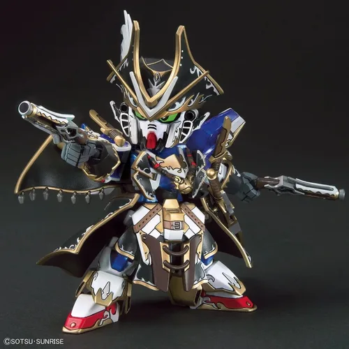 Vista 4 de Bandai Hobby SD Gundam World Heroes - #04 Benjamin V2 Gundam, kit de modelo Bandai Spirits