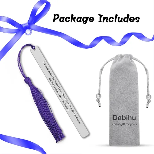 Vista 7 de Marcadores de graduación – Regalos inspiradores para mujeres, hombres, profesores, estudiantes, amantes de los libros, ratón de biblioteca, club