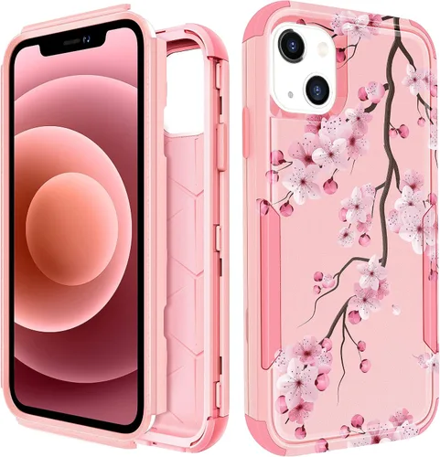 Vista 87 de Funda para iPhone SE 2020/2022/3ª generación, para iPhone 8/7, funda protectora resistente con diseño de flor linda para mujeres, hombres, niñas