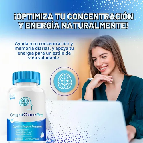 Vista 2 de Cognicare Pro Capsules, Cognicare Pro, pastillas Cognicare Pro, fórmula avanzada, vitaminas Cognicare Pro, fórmula Cognicare Pro 60 cápsulas durante