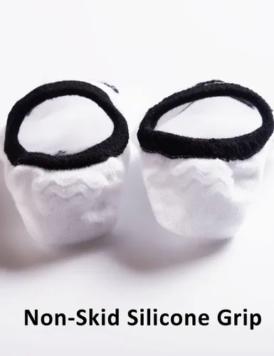 Vista 6 de 6 pares de calcetines de algodón de moda para niños y niñas