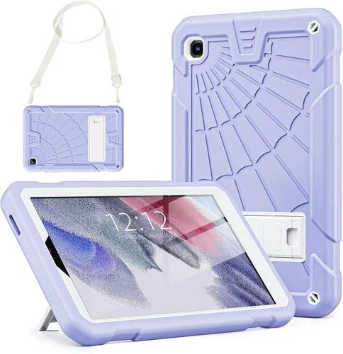 Vista 9 de TSQQST Funda Samsung Galaxy Tab A7 Lite de 8.7 pulgadas 2021 para niños Negro