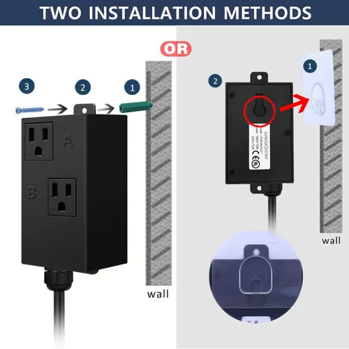 Vista 4 de Interruptor automático de vacío para herramientas eléctricas, tecnología única de detección de corriente de Etoolcity para retrasar el encendido